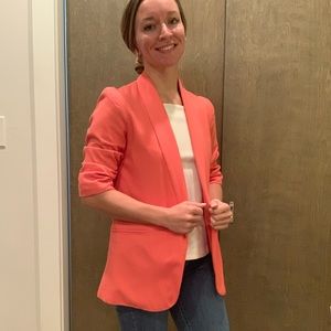 Coral Lightweight Blazer